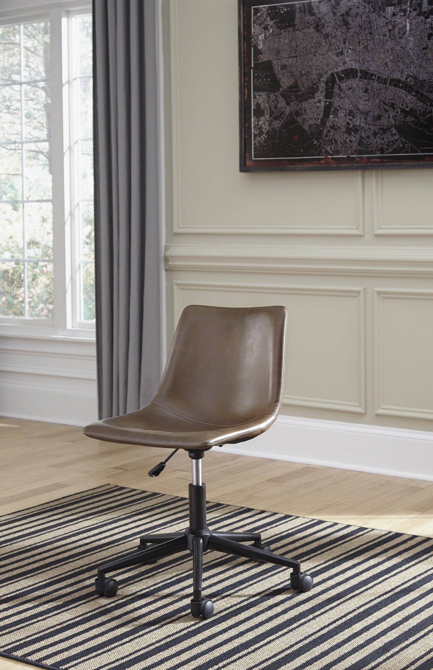 Office Chair Program - Brown - Home Office Swivel Desk Chair