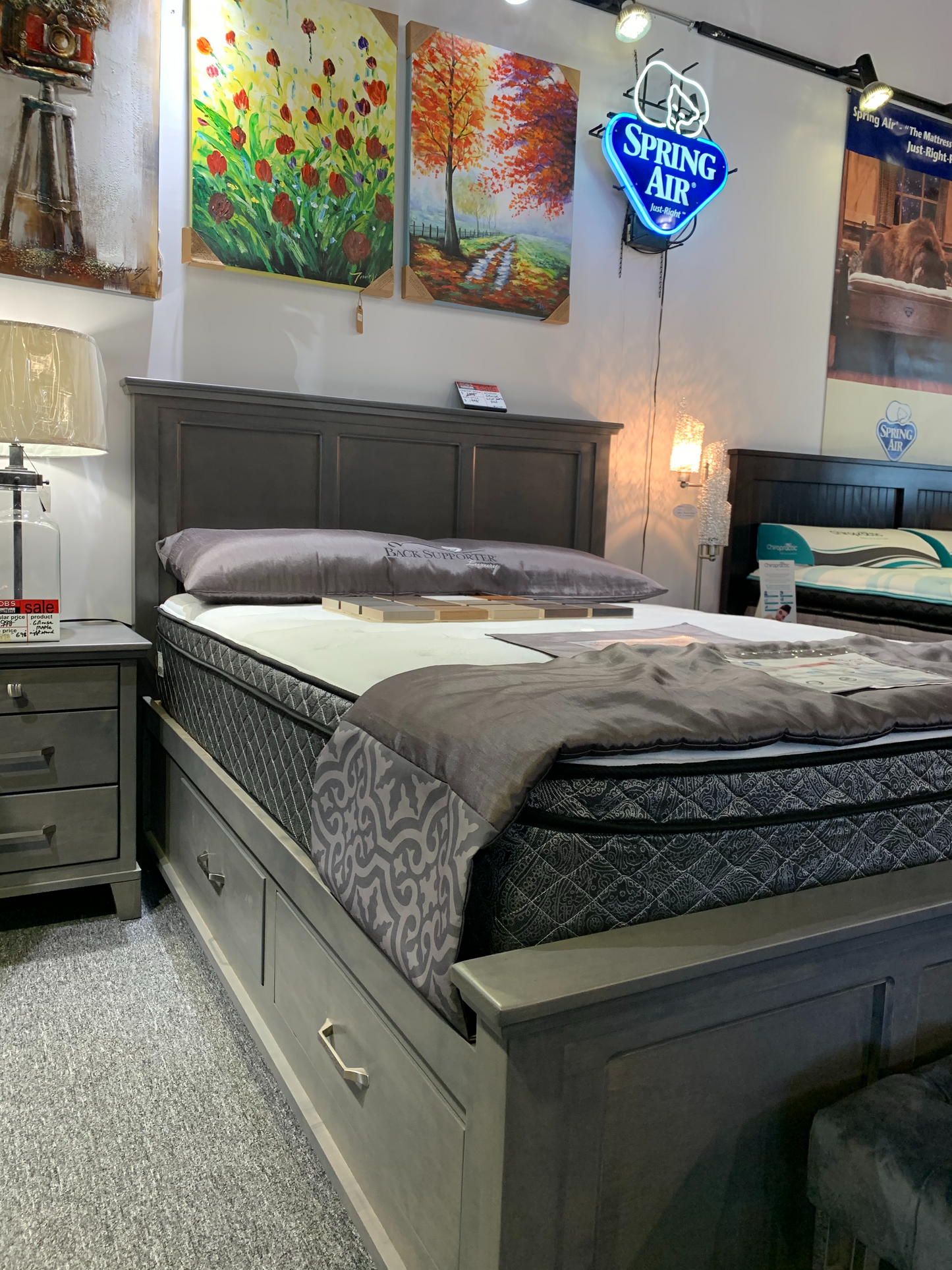 Grouse Solid Maple Bed