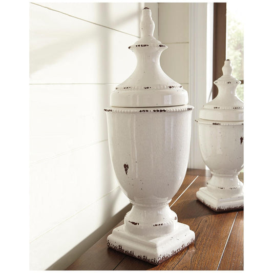 Devorit - Antique White - Jar
