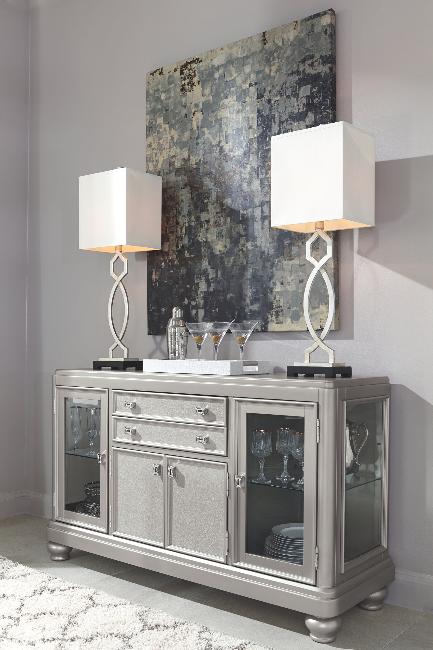 Coralayne - Silver - Dining Room Server