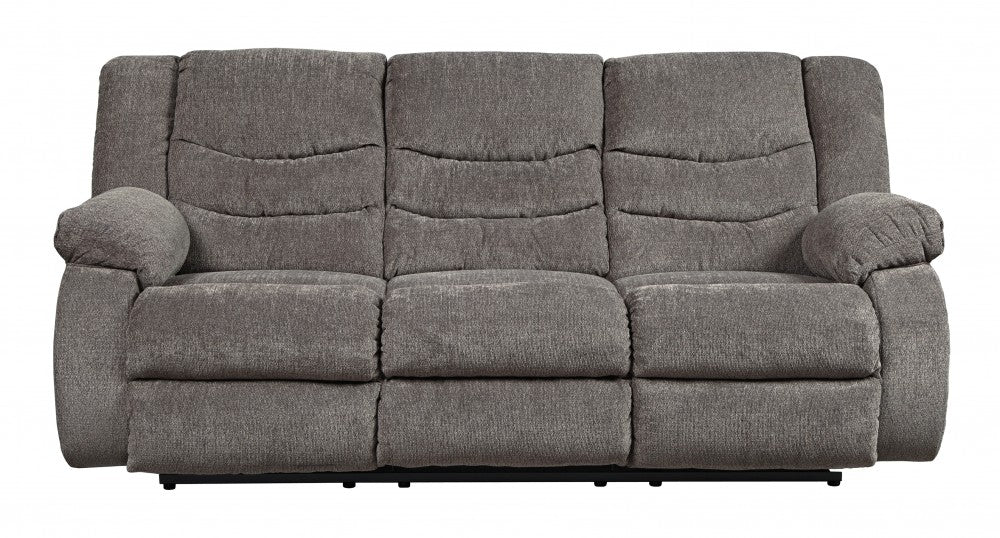 Tulen - Gray - Reclining Sofa