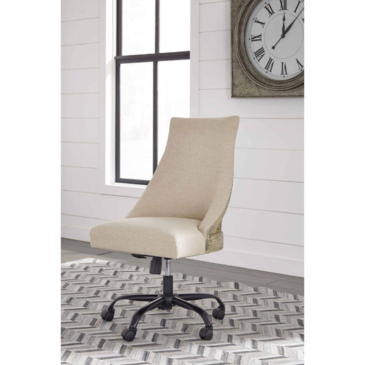 Office Chair Program - Linen - Home Office Swivel Desk Chair