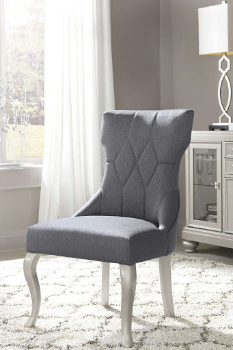 Coralayne - Dark Gray - Dining Chair